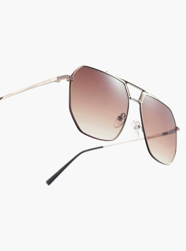 OPIUM UV Protected Geometric Sunglasses - OP-10135-C04-59