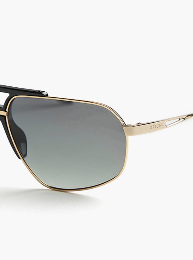 OPIUM Carver Polarized and UV-Protected Geometric Sunglasses - OP-10239-C01-60