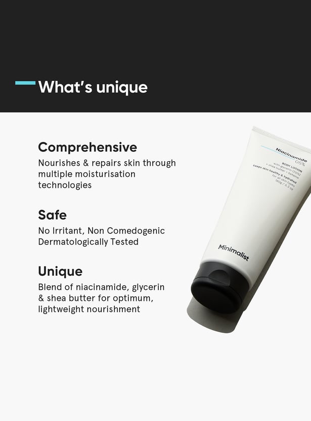 MINIMALIST Niacinamide Body Lotion - 180g