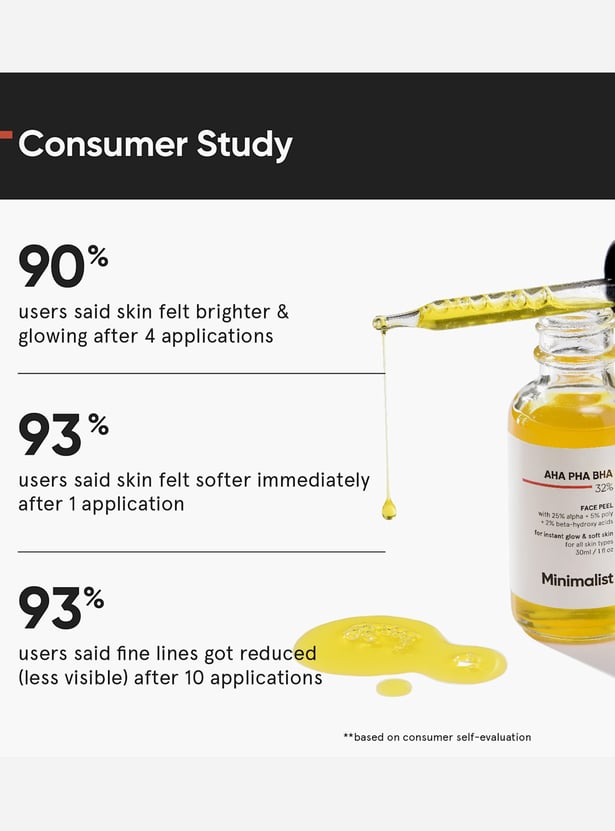 MINIMALIST AHA PHA BHA 32 Percent Face Peel - 30ml