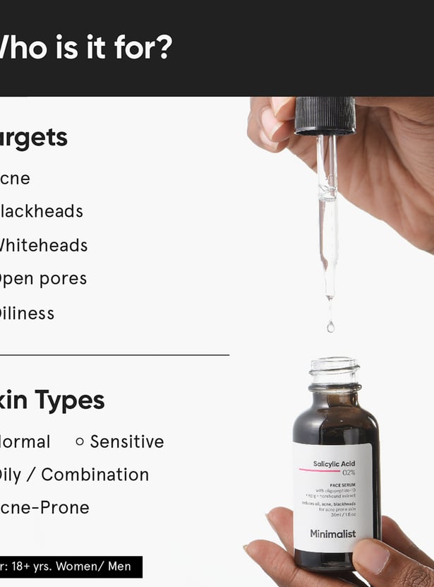 MINIMALIST 2 Percent Salicylic Acid Face Serum - 30ml