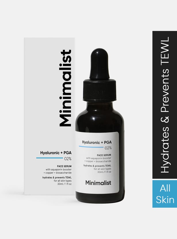 MINIMALIST Hyaluronic Acid & PGA Face Serum - 30ml