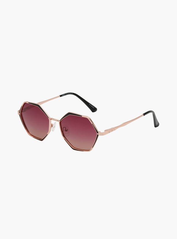 KOSCH ELEMENTE Oceanne UV Protected Geometric Sunglasses - KST-24820-C2