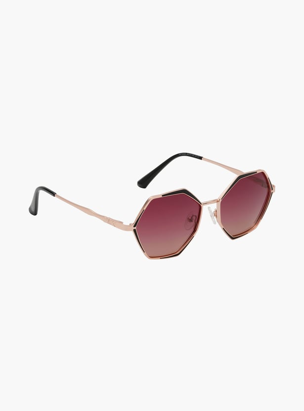 KOSCH ELEMENTE Oceanne UV Protected Geometric Sunglasses - KST-24820-C2
