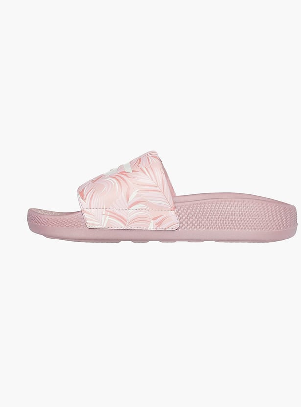 SKECHERS On-The-Go Hyper Slide Tropic Vibe Printed Sliders