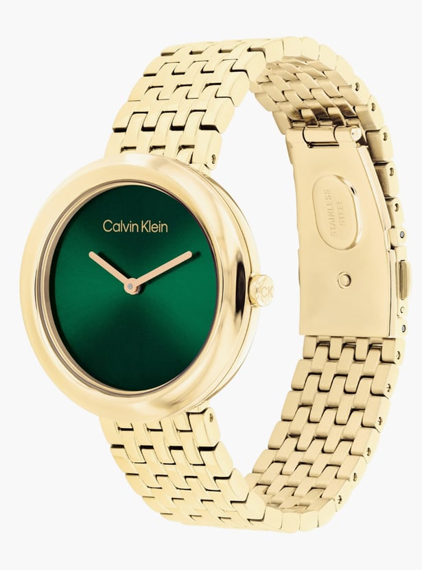 CALVIN KLEIN Twisted Bezel Analog Watch - 25100066
