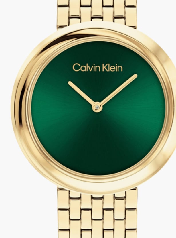 CALVIN KLEIN Twisted Bezel Analog Watch - 25100066