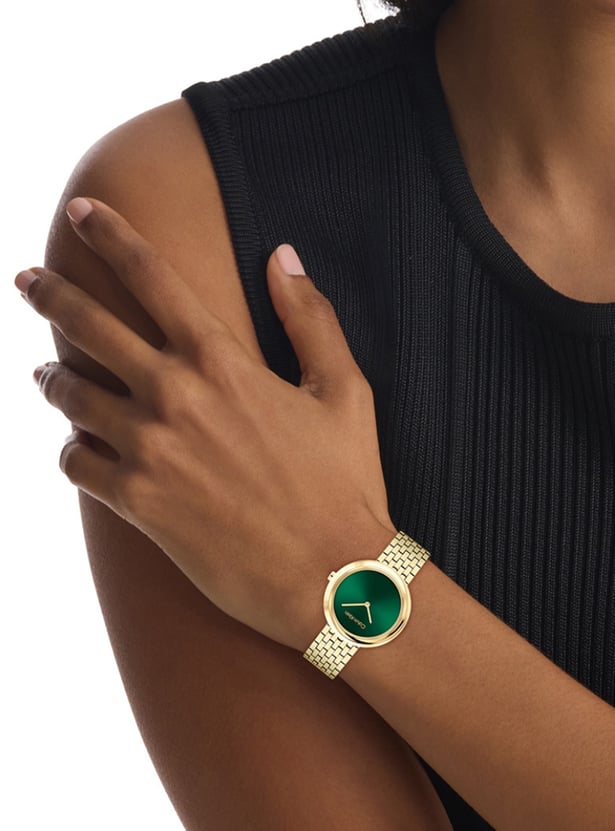 CALVIN KLEIN Twisted Bezel Analog Watch - 25100066
