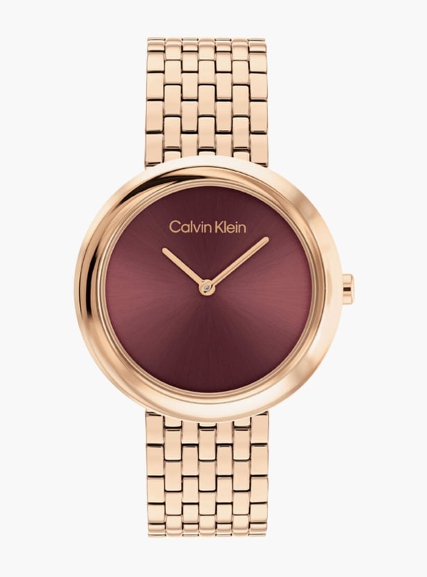 CALVIN KLEIN Twisted Bezel Analog Watch - 25100067