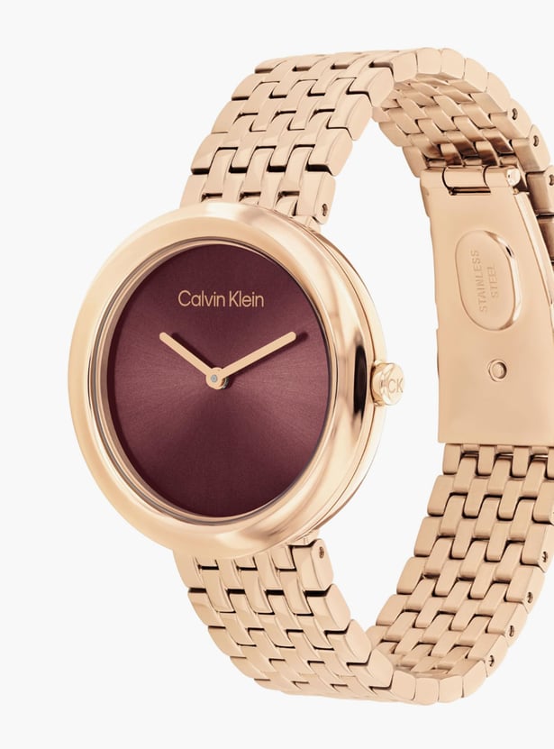CALVIN KLEIN Twisted Bezel Analog Watch - 25100067