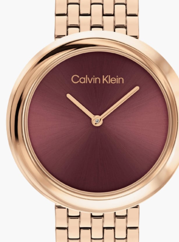 CALVIN KLEIN Twisted Bezel Analog Watch - 25100067