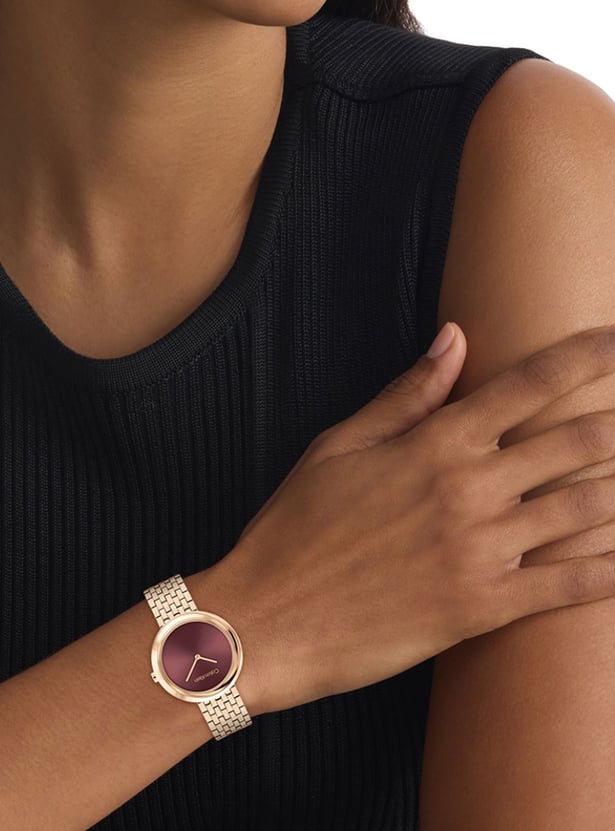 CALVIN KLEIN Twisted Bezel Analog Watch - 25100067