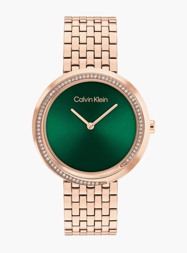 CALVIN KLEIN Twisted Bezel Analog Watch - 25100068