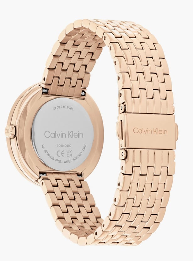 CALVIN KLEIN Twisted Bezel Analog Watch - 25100068