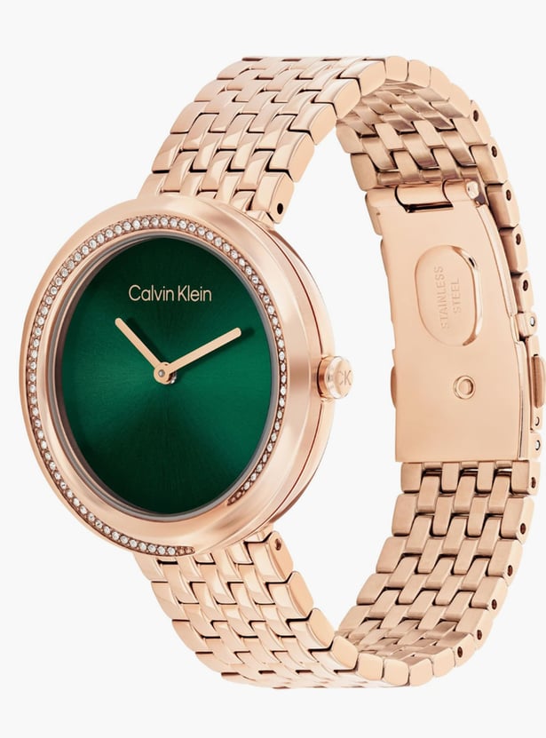 CALVIN KLEIN Twisted Bezel Analog Watch - 25100068