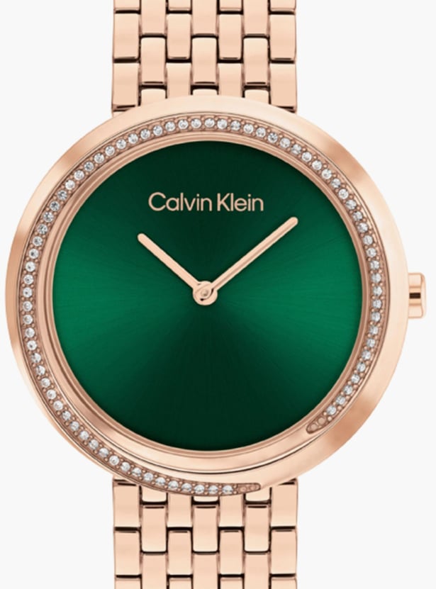 CALVIN KLEIN Twisted Bezel Analog Watch - 25100068