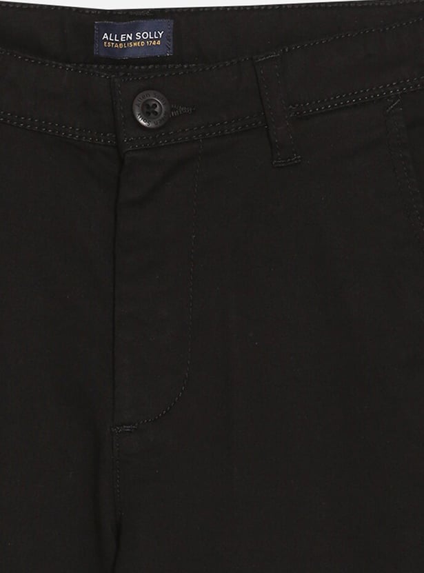 ALLEN SOLLY Boys Solid Shorts