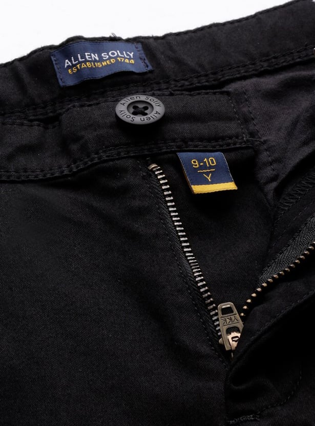 ALLEN SOLLY Boys Solid Shorts