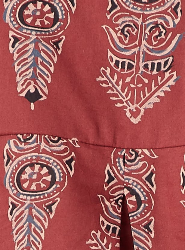 MELANGE Printed Straight Kurta