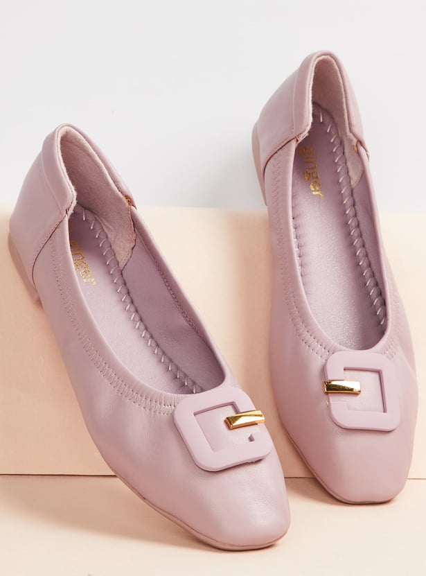 GINGER Solid Ballerinas