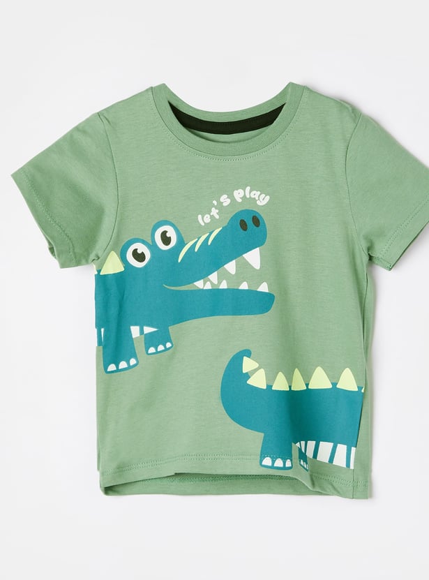 JUNIORS Boys Graphic Print T-shirt