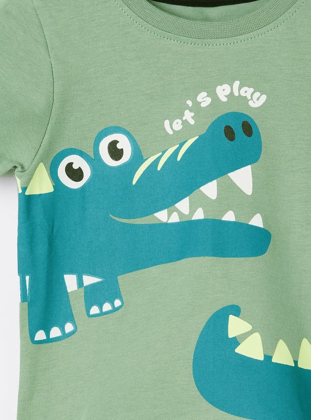 JUNIORS Boys Graphic Print T-shirt