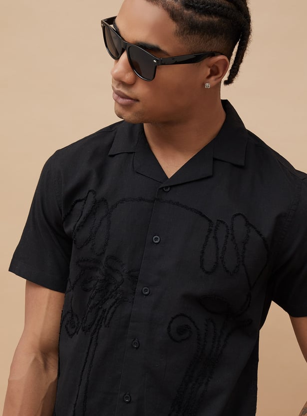FORCA Embroidered Regular Fit Shirt