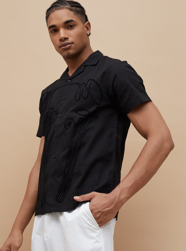 FORCA Embroidered Regular Fit Shirt