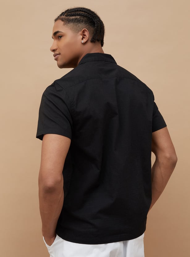 FORCA Embroidered Regular Fit Shirt