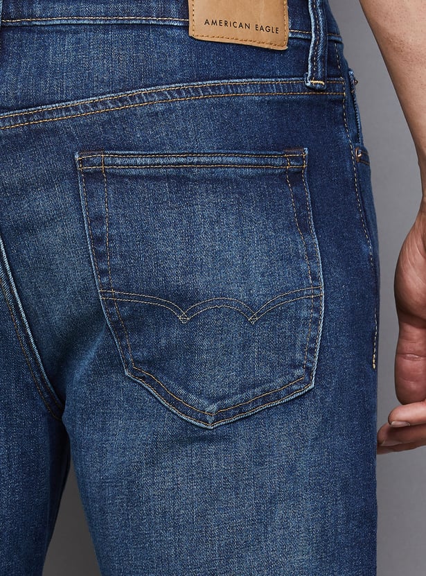 AMERICAN EAGLE Washed Skinny Fit Jeans