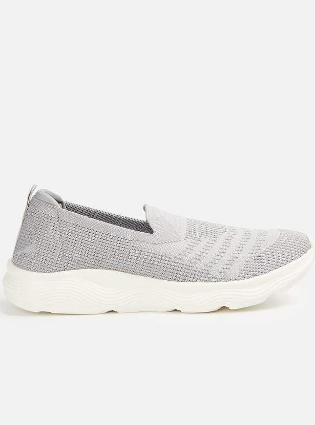 Buy GINGER Mesh Slip On Sneakers from Ginger at just INR 1899.0