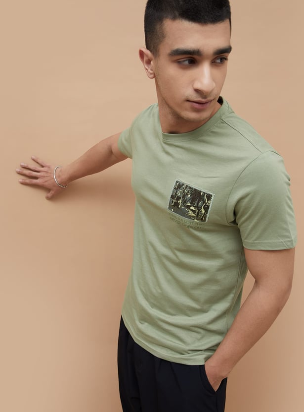 FORCA Chest Applique T-shirt