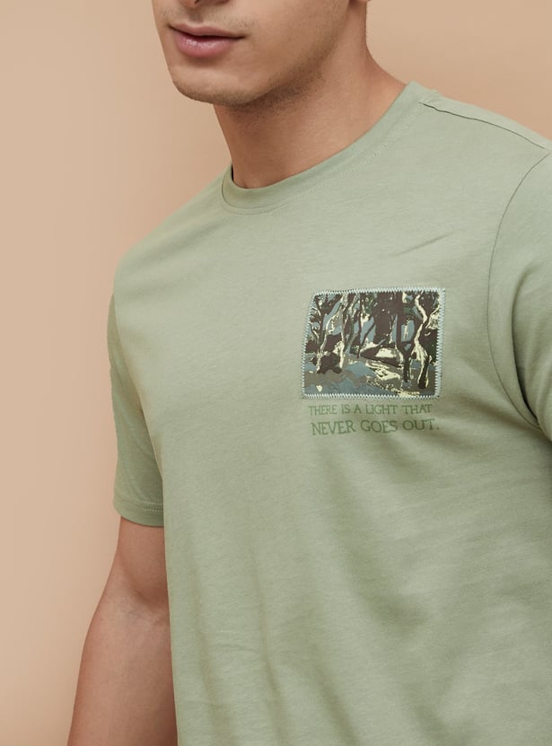 FORCA Chest Applique T-shirt