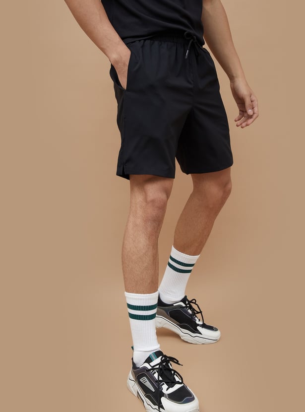 FAME FOREVER ACTIVE Solid Sports Shorts