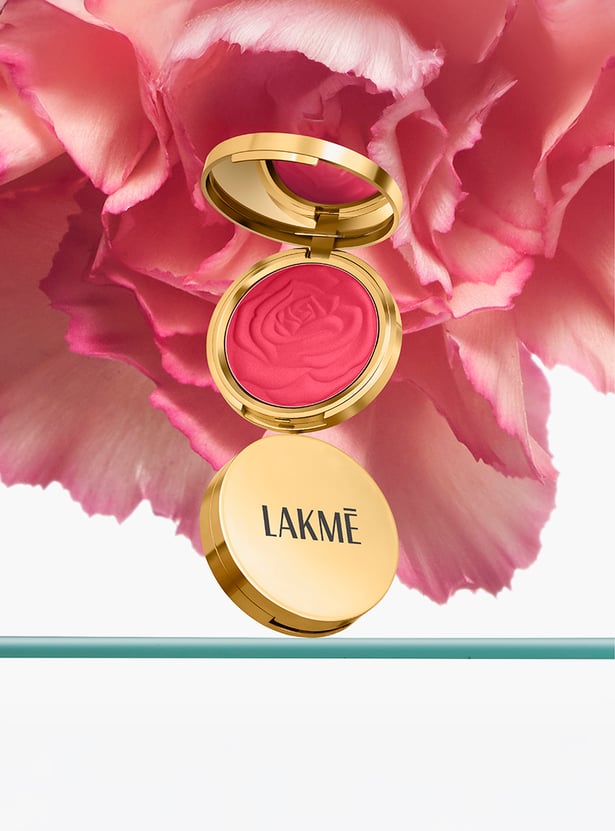 LAKME Showstopper Collection Rouge Bloom Powder Blush - Pink Blossom - 12g