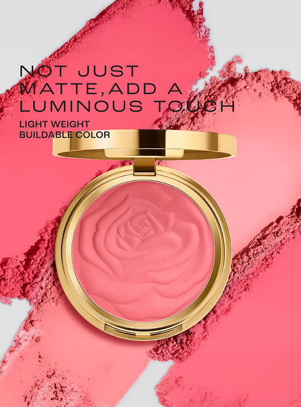 LAKME Showstopper Collection Rouge Bloom Powder Blush - Pink Blossom - 12g