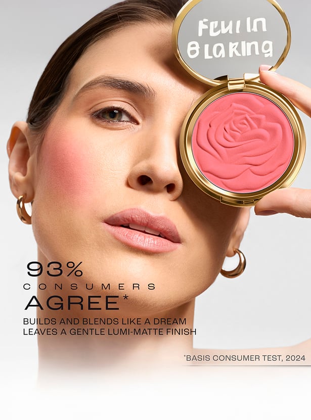 LAKME Showstopper Collection Rouge Bloom Powder Blush - Pink Blossom - 12g