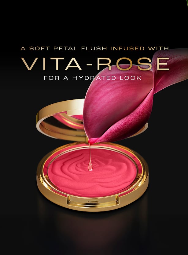 LAKME Showstopper Collection Rouge Bloom Powder Blush - Pink Blossom - 12g