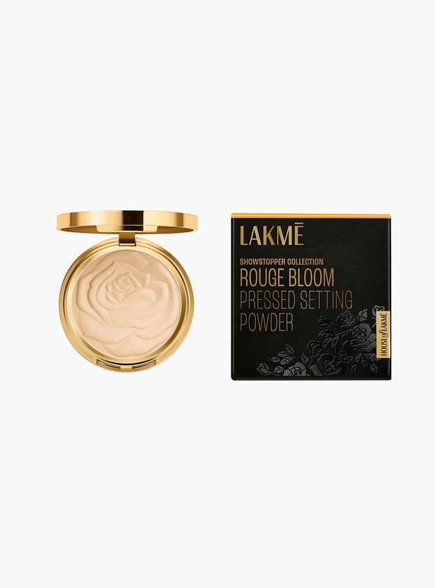 LAKME Showstopper Collection Rouge Bloom Powder Blush - Neutral Nude - 12g