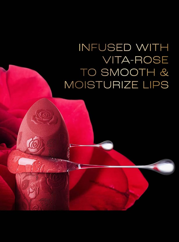 LAKME Rouge Bloom Powder Matte Bullet Lipstick - 209 Scarlet Rose - 4g