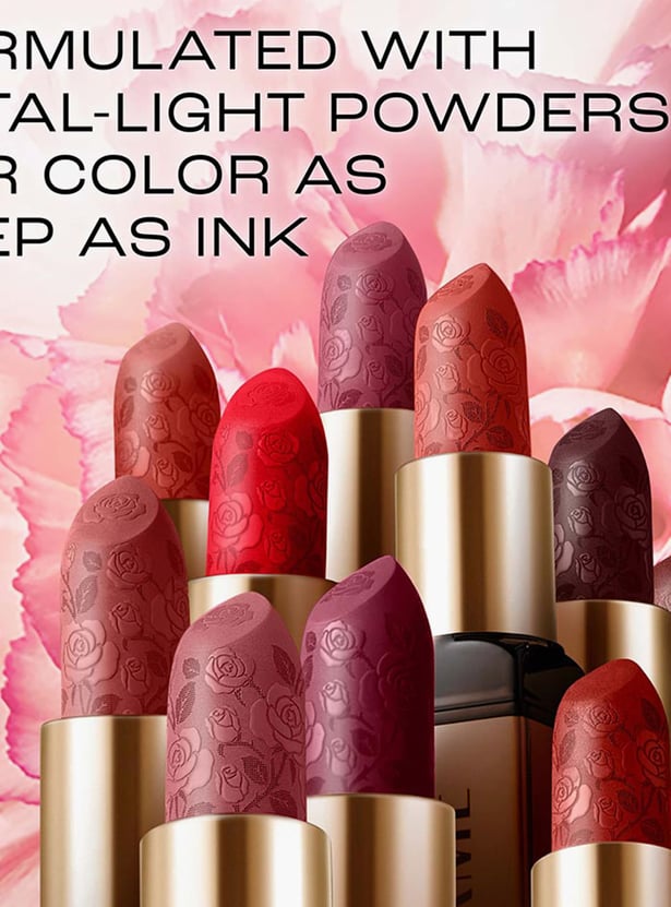LAKME Rouge Bloom Powder Matte Bullet Lipstick - 209 Scarlet Rose - 4g