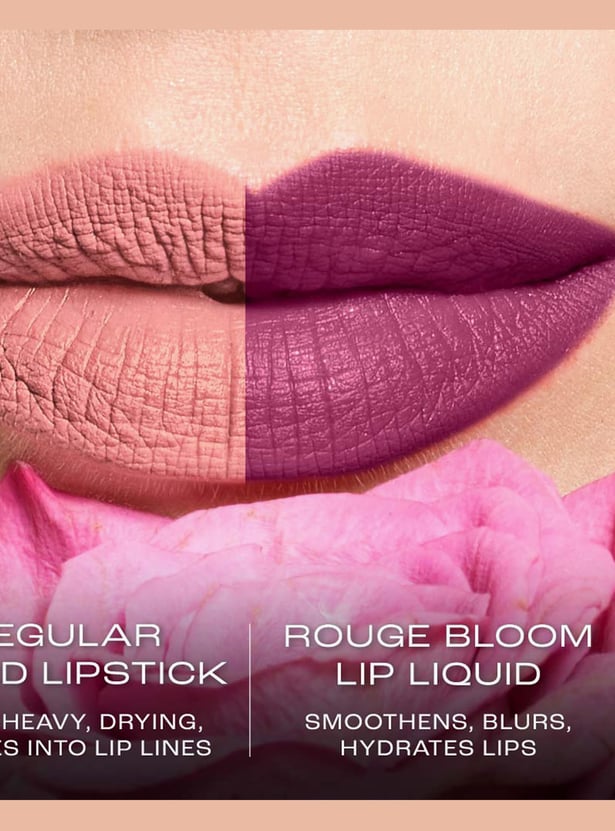 Lakme Rouge Bloom Matte Lip Liquid - Regal Rose 102 - 3.5ml