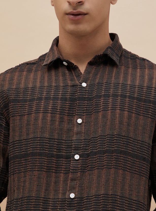 DENIMIZE Checked Regular Fit Shirt