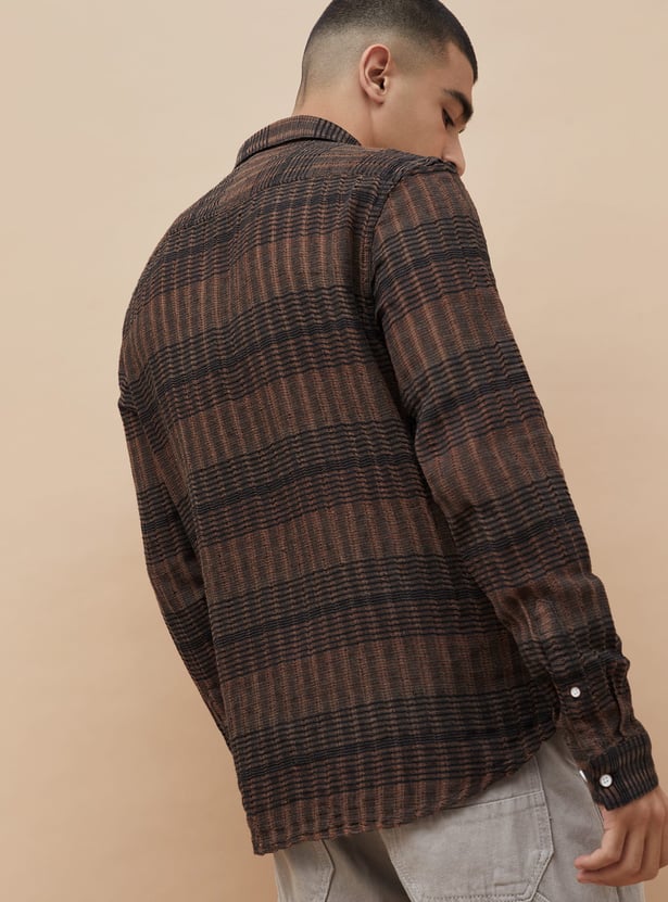 DENIMIZE Checked Regular Fit Shirt
