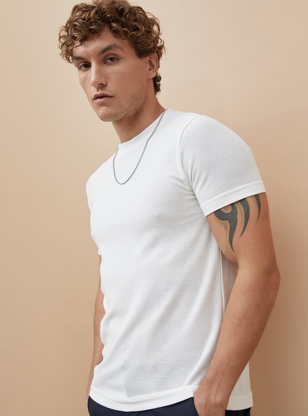 DENIMIZE Knitted T-shirt