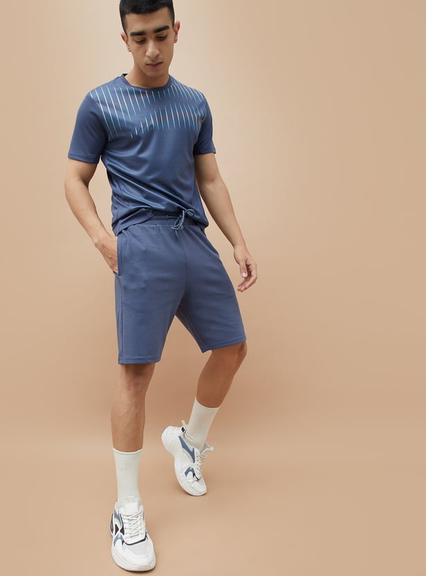 FAME FOREVER ACTIVE Solid Regular Fit Shorts