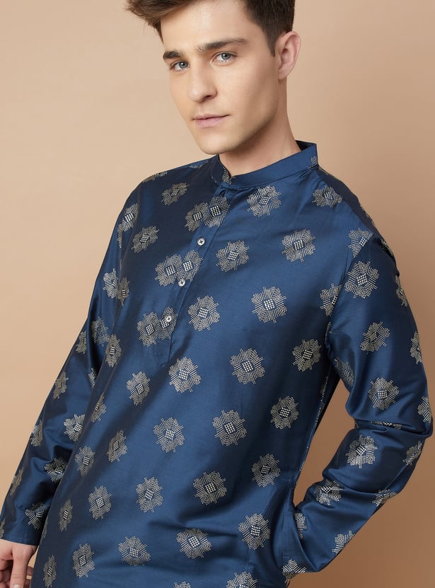 MELANGE Embroidered Straight Kurta