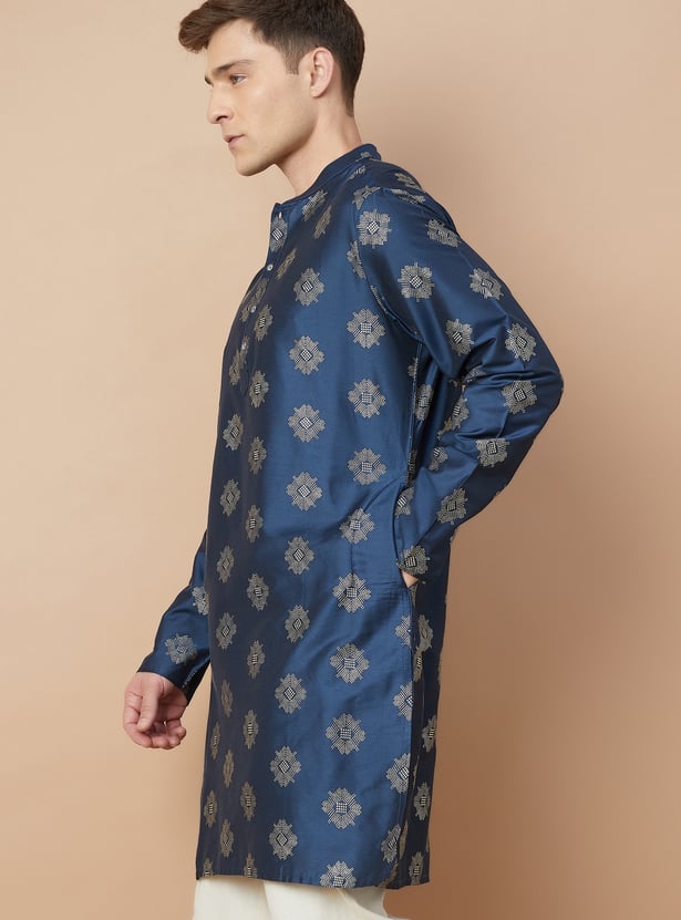 MELANGE Embroidered Straight Kurta