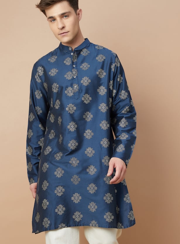 MELANGE Embroidered Straight Kurta