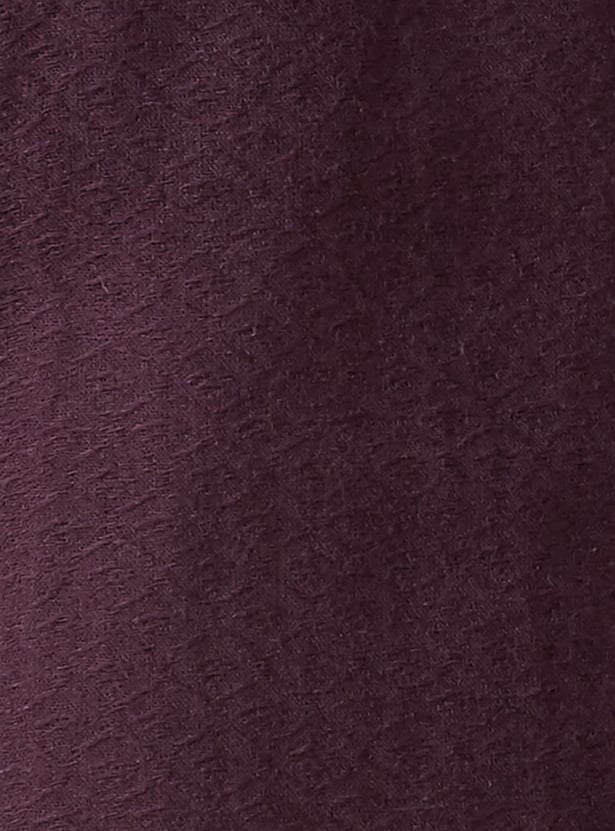 MELANGE Self Design Short Kurta